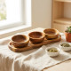 Wooden Bowl Set 3 Pcs